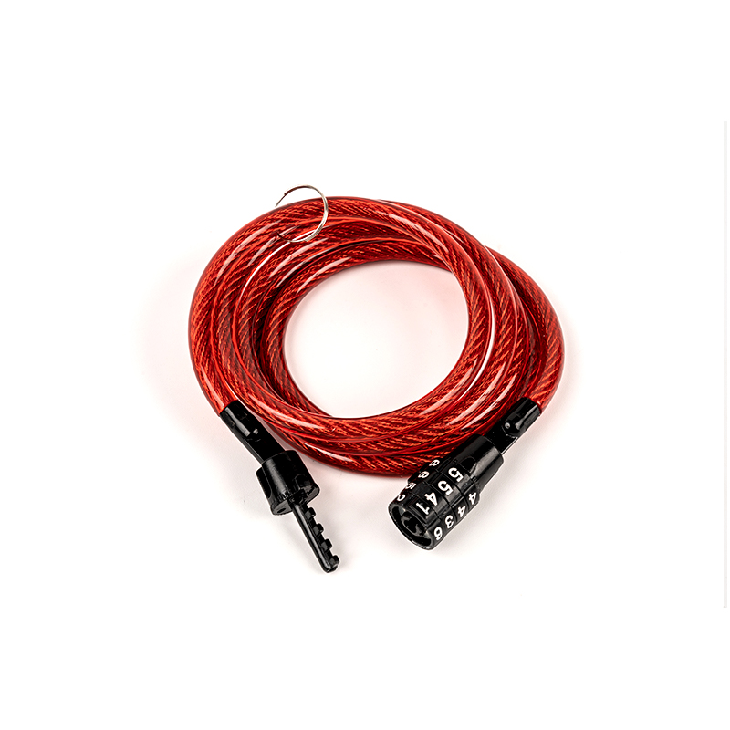 0,1 kg na rozciąganie i ścinanie kodowanej stalowej blokady kabla